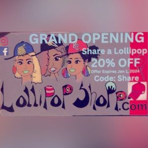 Visit @_lollipopshopp on Instagram